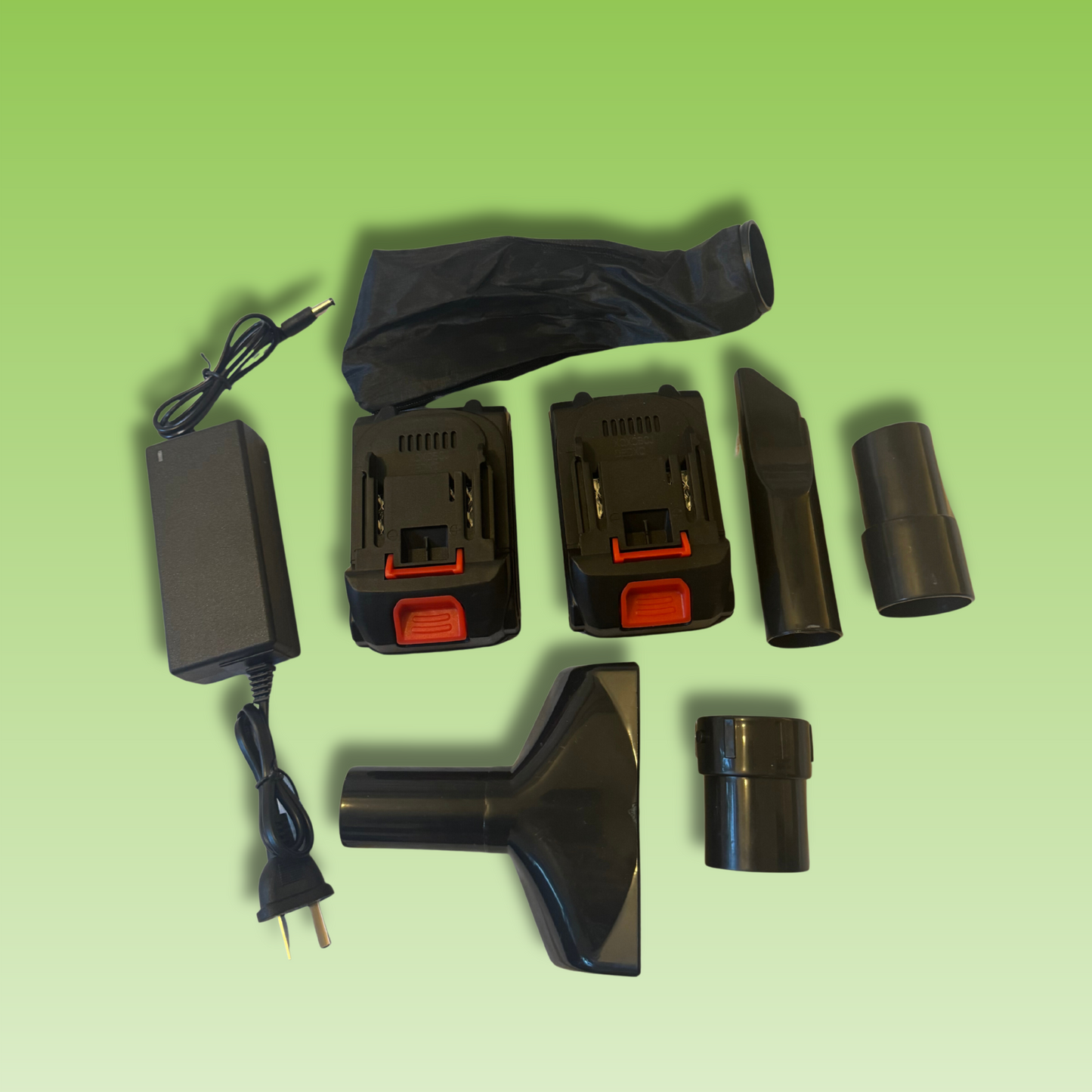 2 In 1 Leaf Blower & Vacuum + 2 Batteries (FREE)