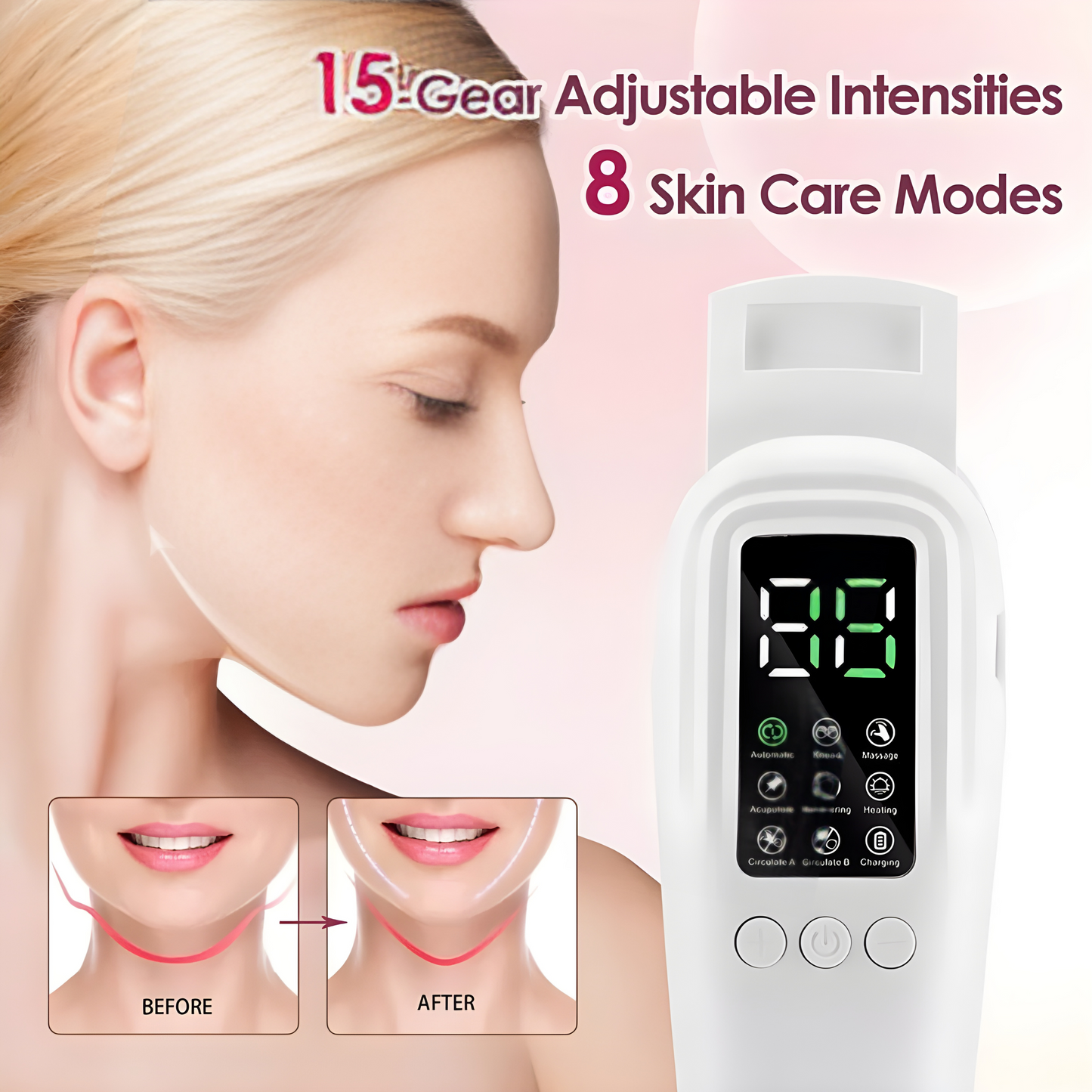 V-Face Massager - Reduce Double Chin & Tighten Skin