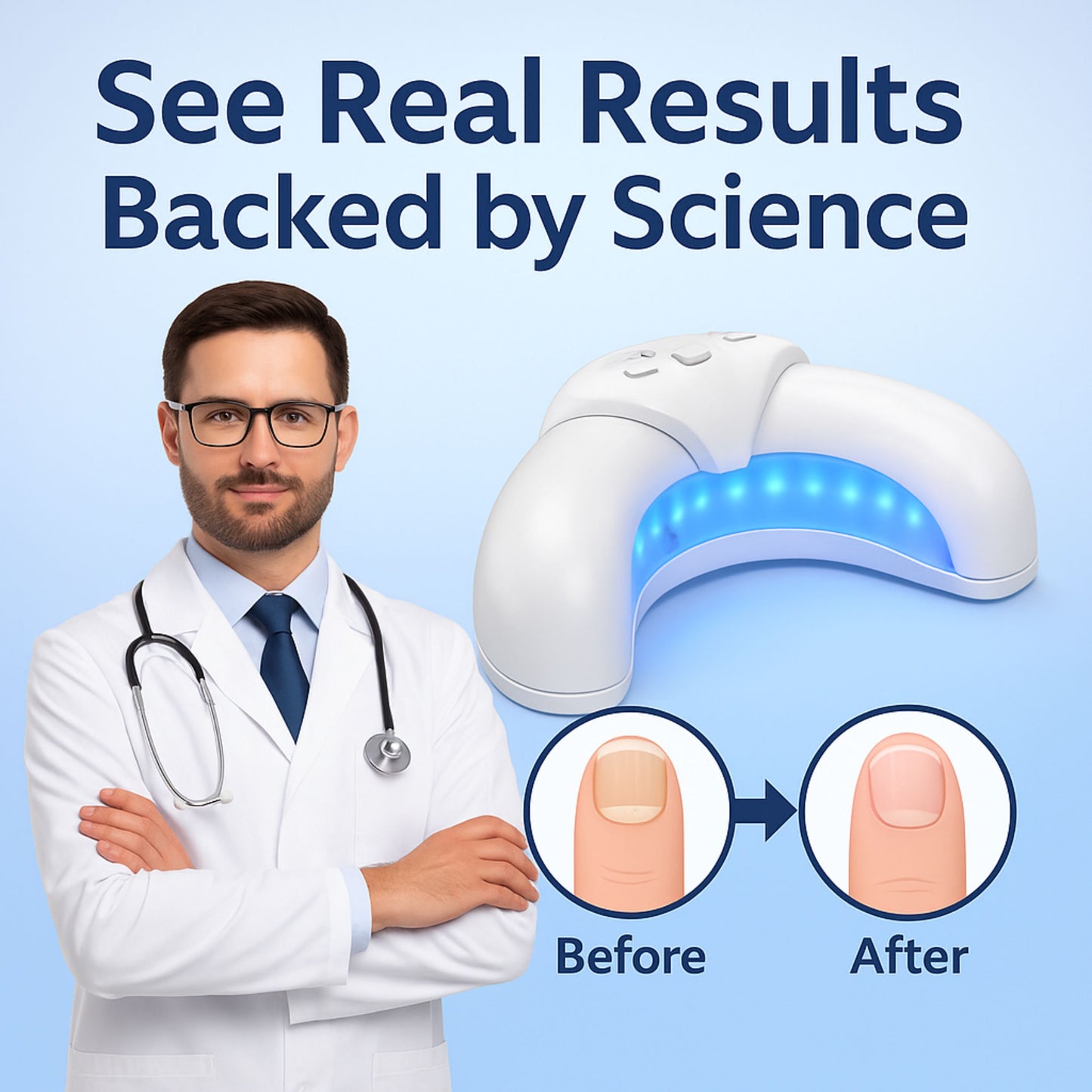 Blue Beam Nail Fungus Remover