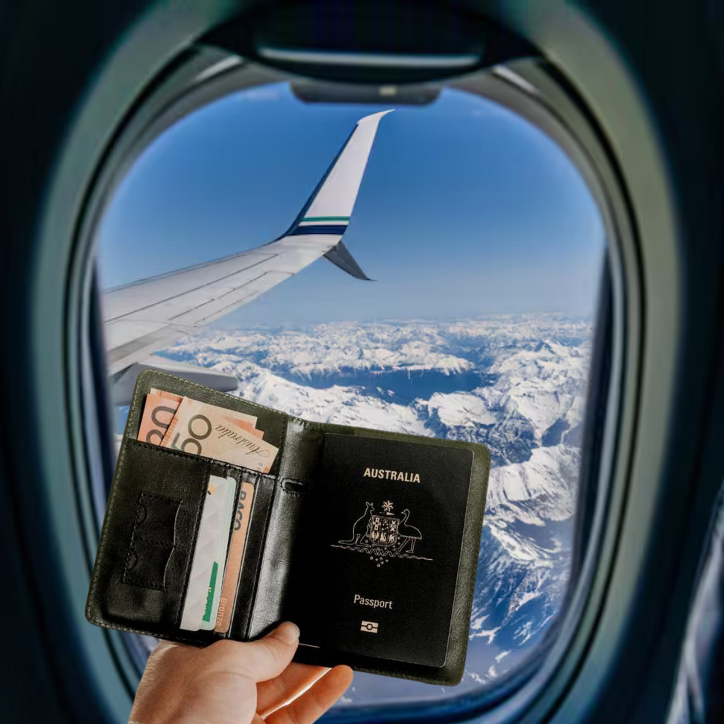 Anti-Theft Passport Wallet