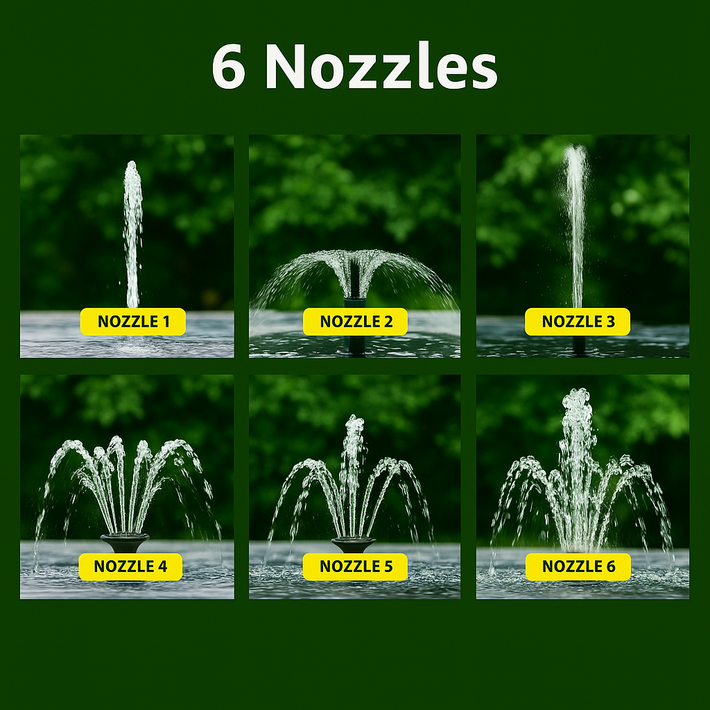 Solar Bird Bath Fountain