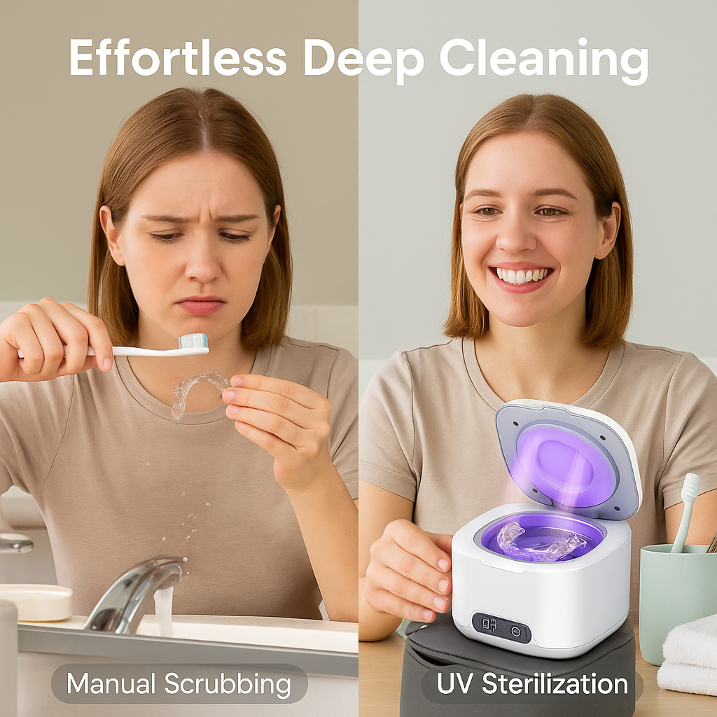 Ultrasonic UV Retainer Cleaner