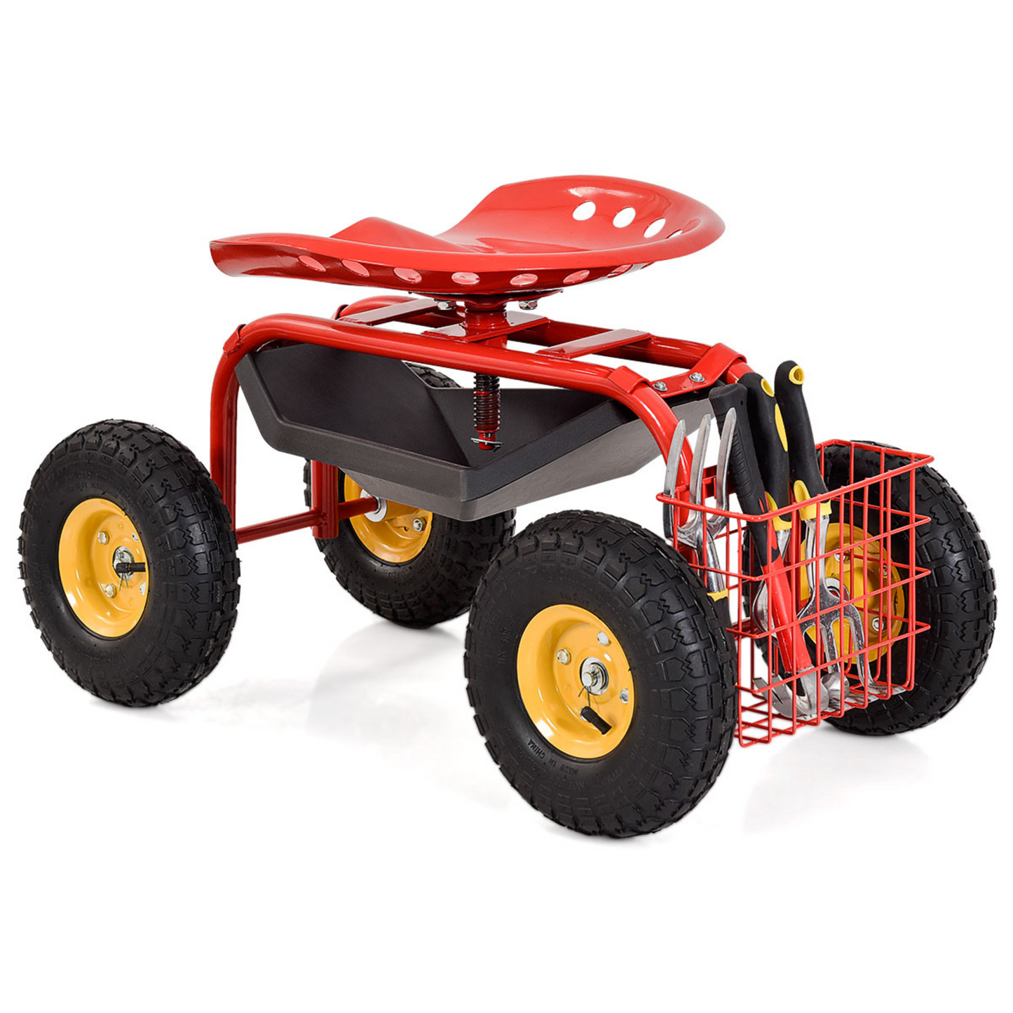 360° Seated Garden Cart