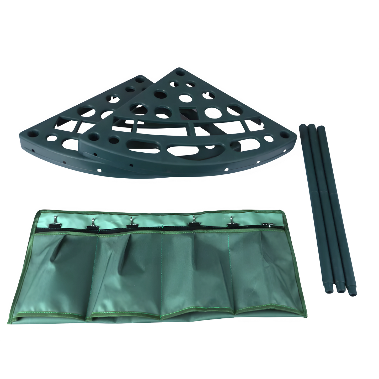 Corner Garden Tool Rack