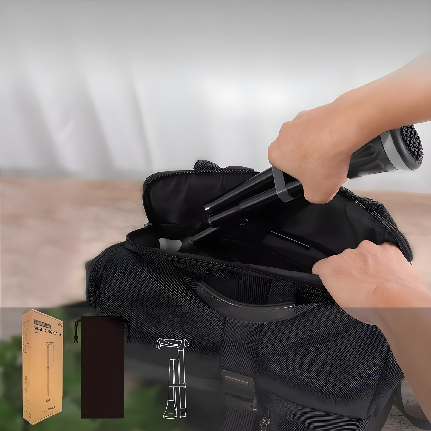 All-Terrain Foldable Cane