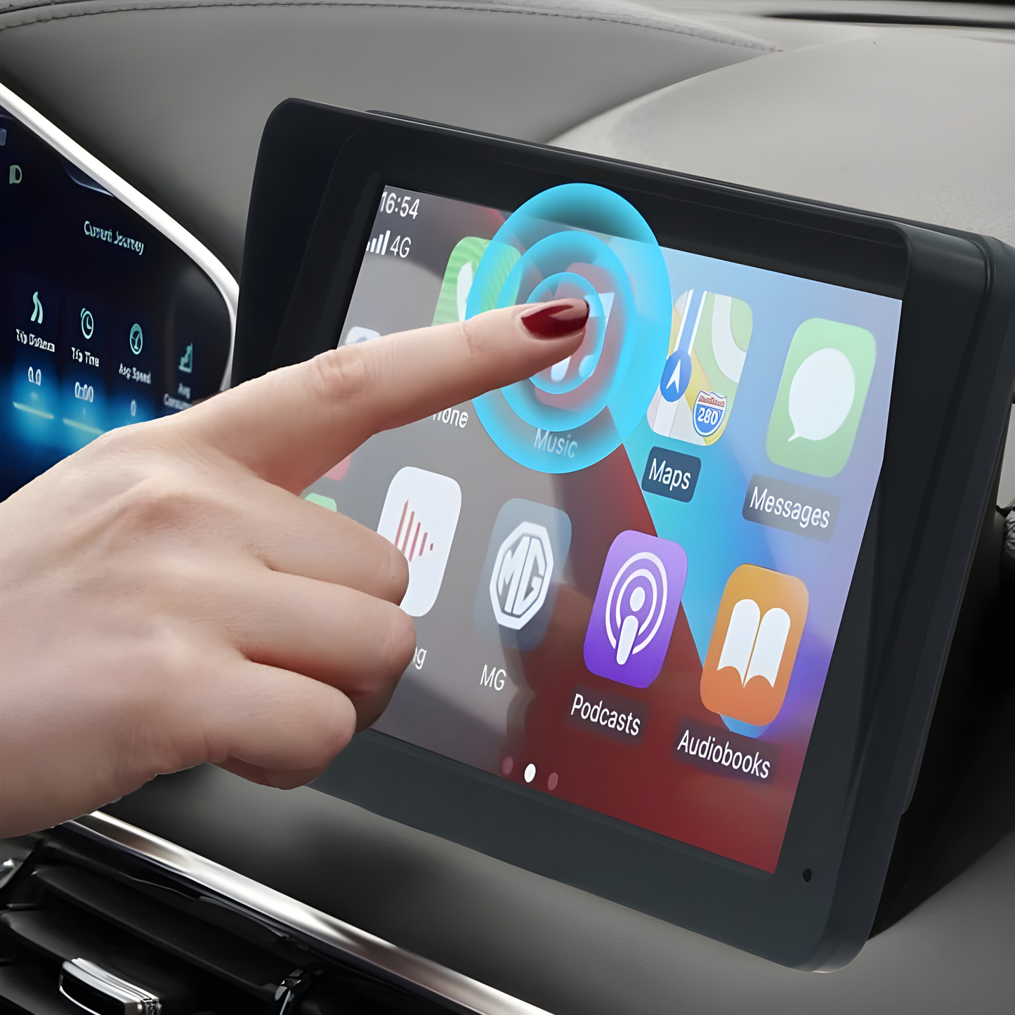 7" HD Touch Screen CarPlay + FREE Reversing Camera (Worth $80)