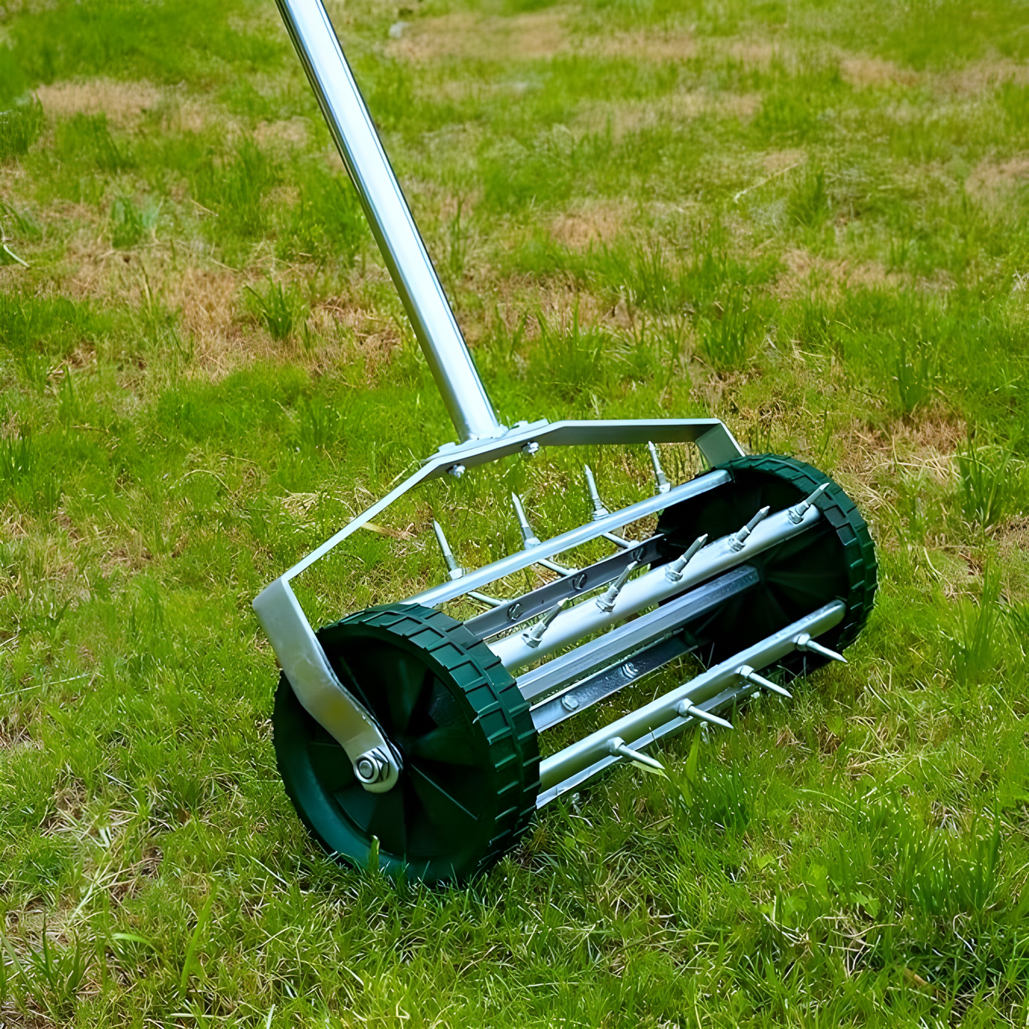 Rolling Lawn Aerator