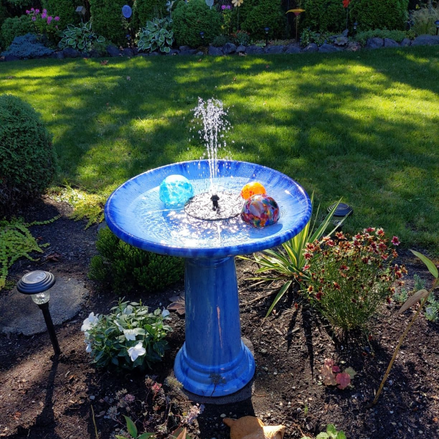 Solar Bird Bath Fountain