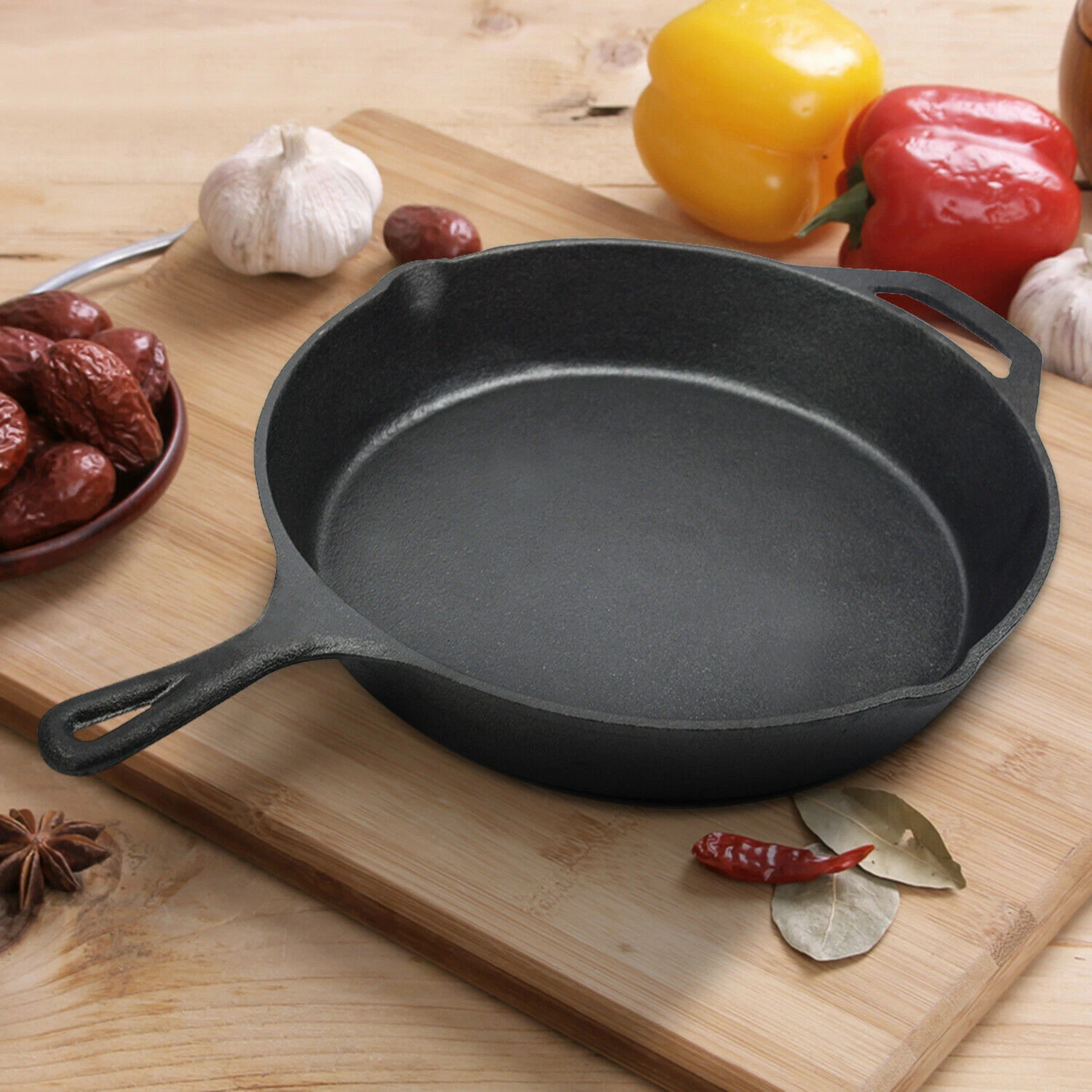 Non-Stick Cast Iron Skillet
