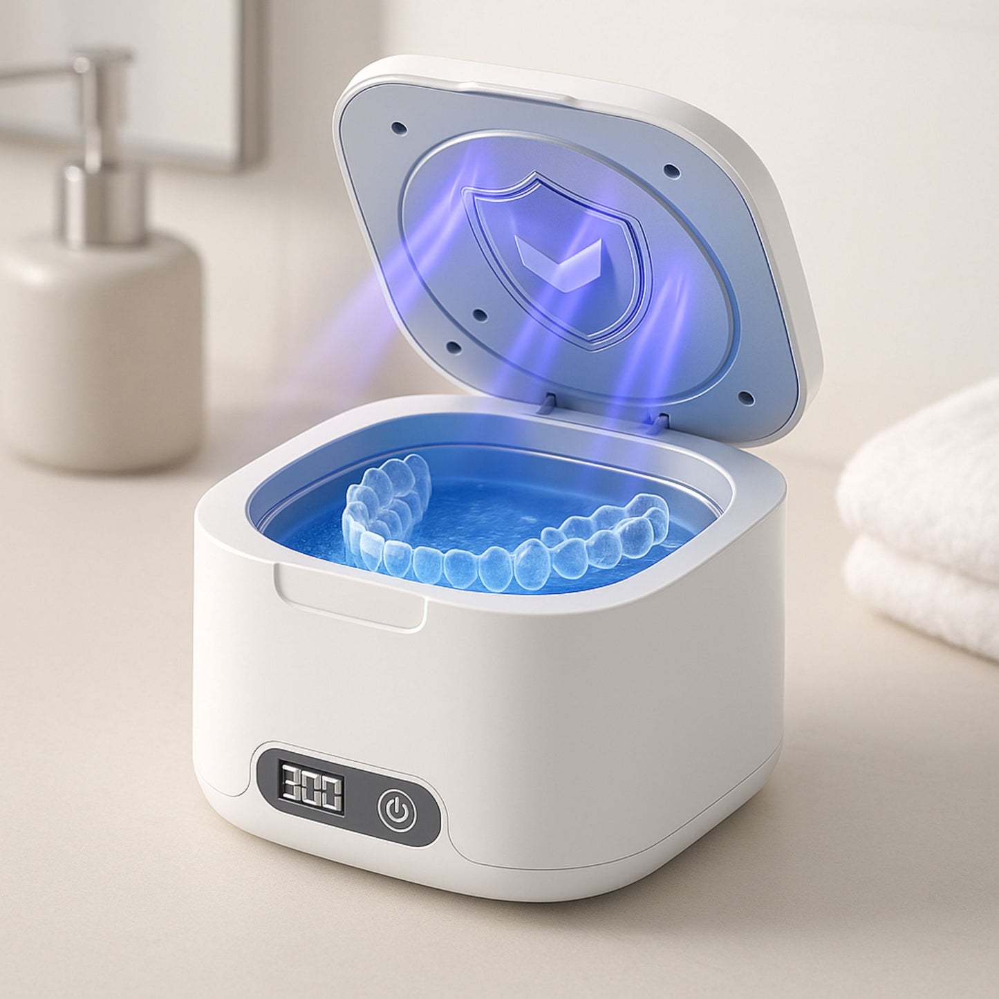 Ultrasonic UV Retainer Cleaner