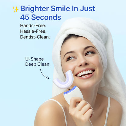 Self Brushing Toothbrush + Built In Whitening