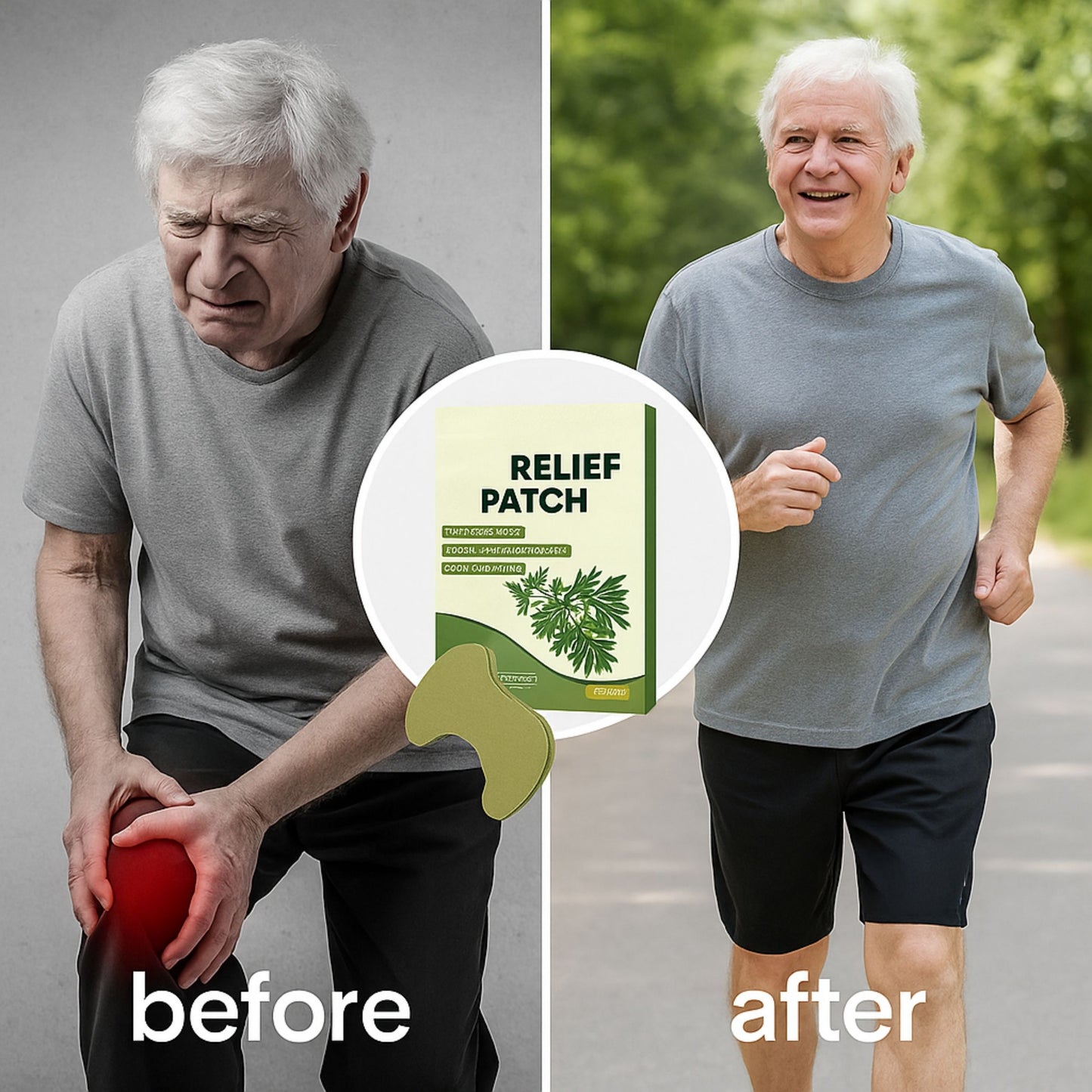 Herbal Pain-Relief Patches