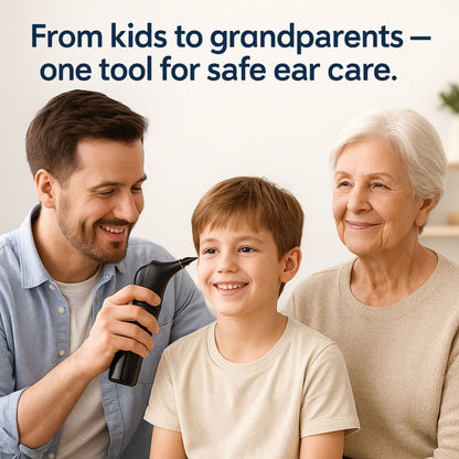 Water Powered Ear Wax Remover