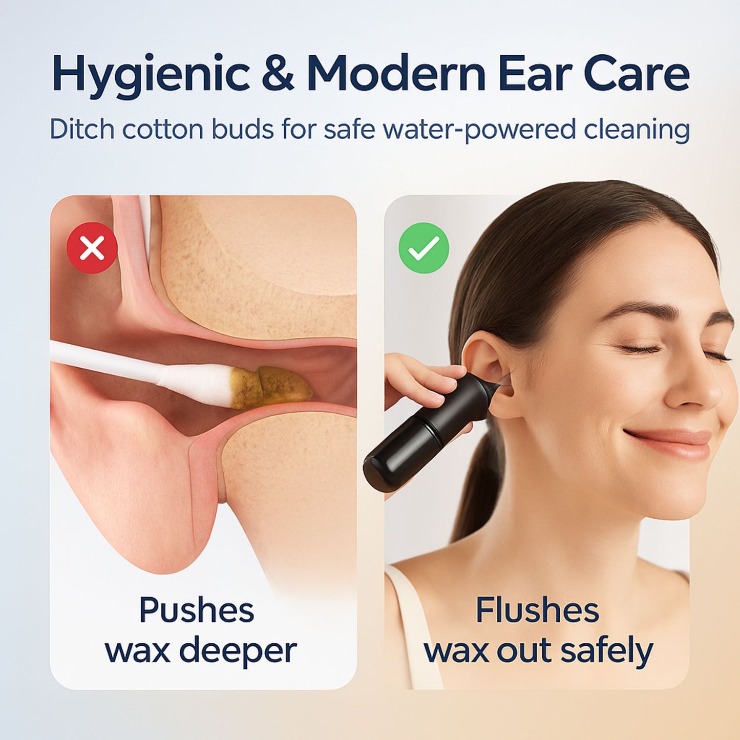 Water Powered Ear Wax Remover