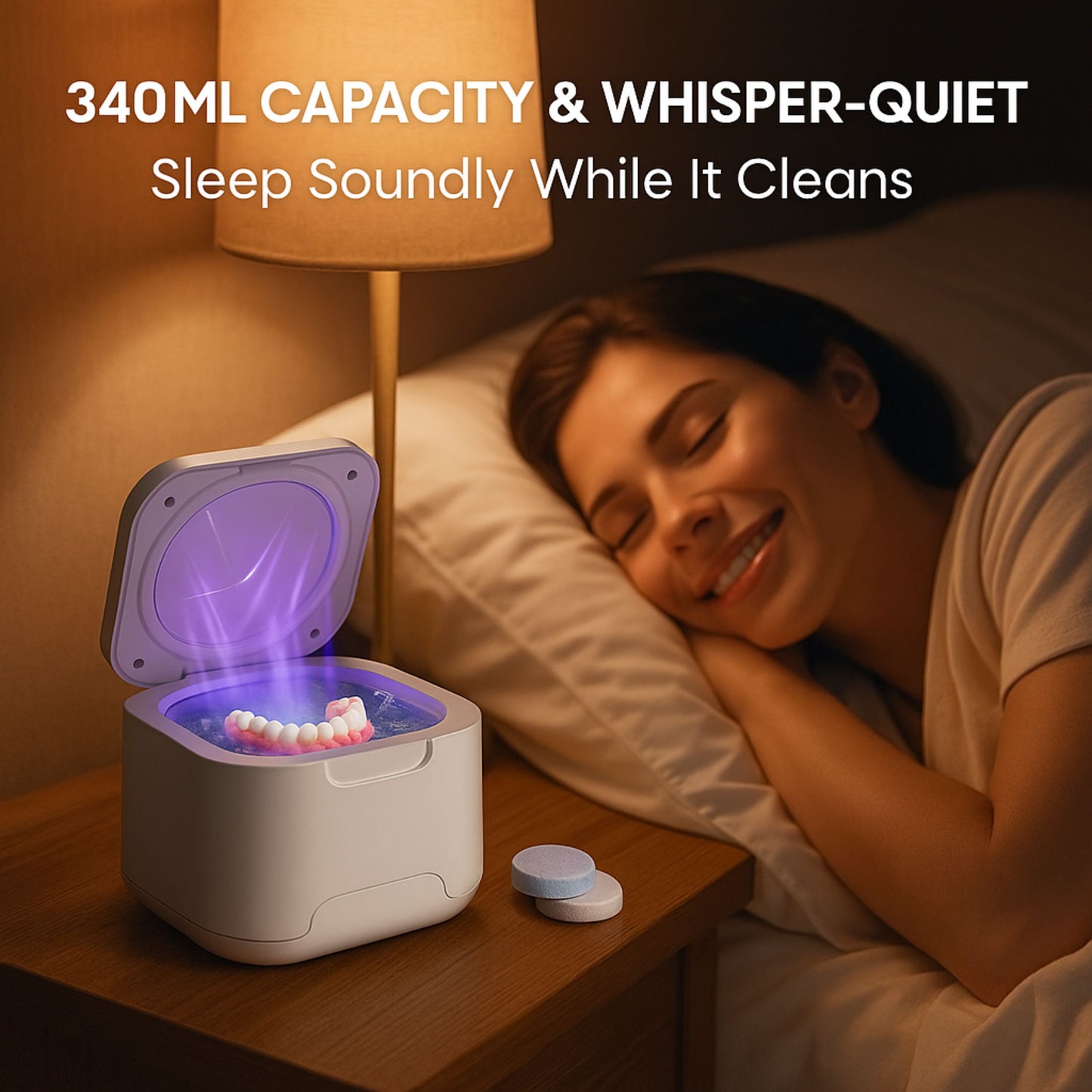 Ultrasonic UV Retainer Cleaner