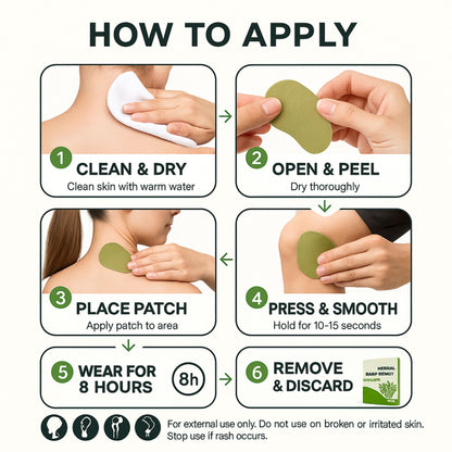 Herbal Pain-Relief Patches