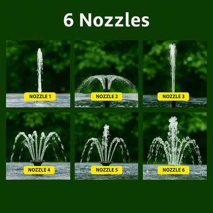 Solar Bird Bath Fountain