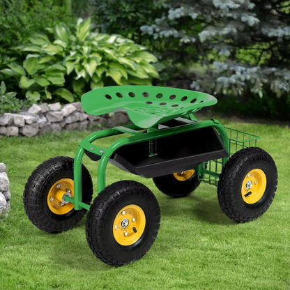 360° Seated Garden Cart