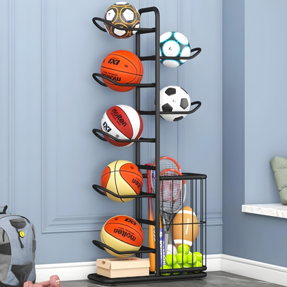 Aussie Sports Ball Rack