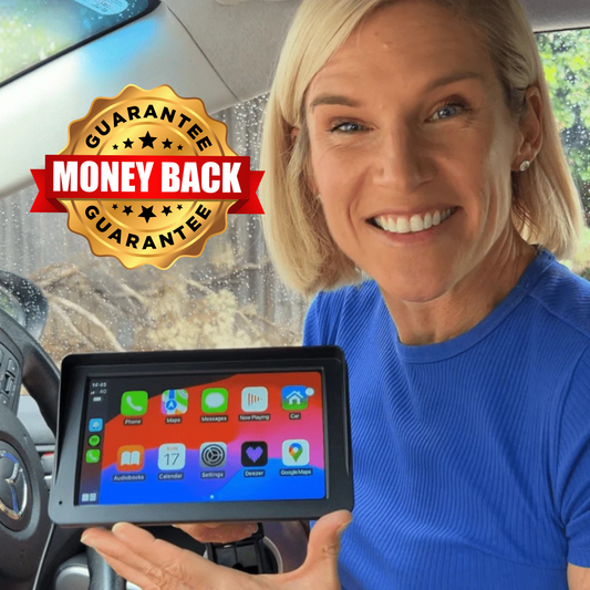 7" HD Touch Screen CarPlay + FREE Reversing Camera (Worth $80)