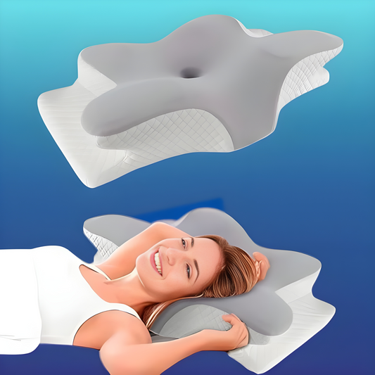 Deep Sleep Pillow - Ergonomic Memory Foam For Neck Pain Relief