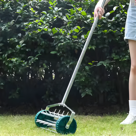 Rolling Lawn Aerator