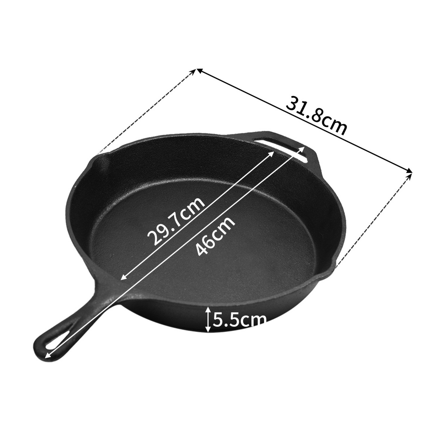 Non-Stick Cast Iron Skillet