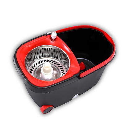Microfibre Mop With 360° Spin Bucket
