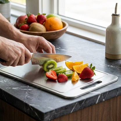 Prime Aussies Titanium Chopping Board Pro