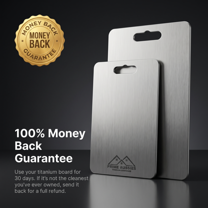Prime Aussies Titanium Chopping Board