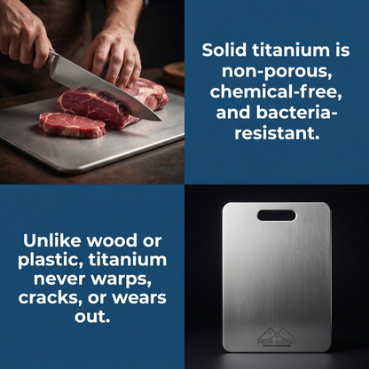 Prime Aussies Titanium Chopping Board