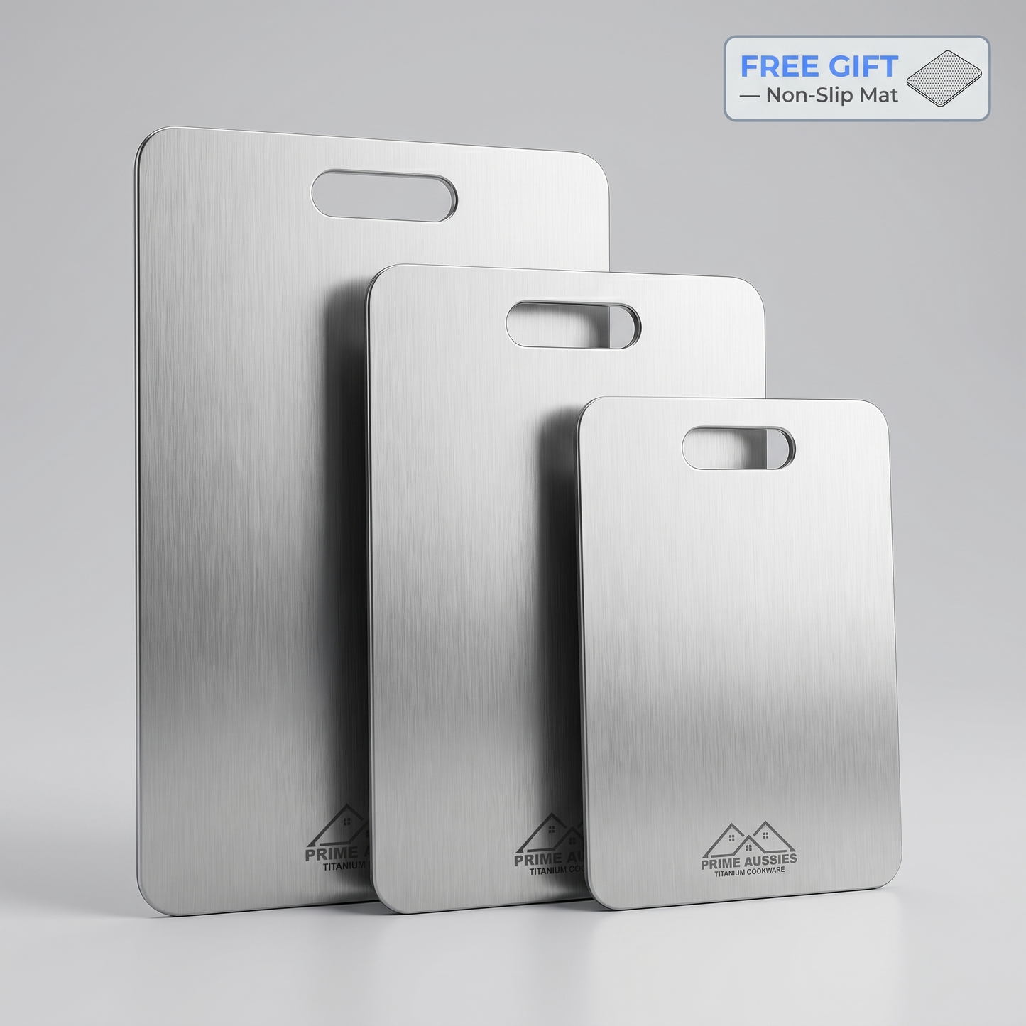 Prime Aussies Titanium Chopping Board