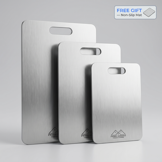 Prime Aussies Titanium Chopping Board