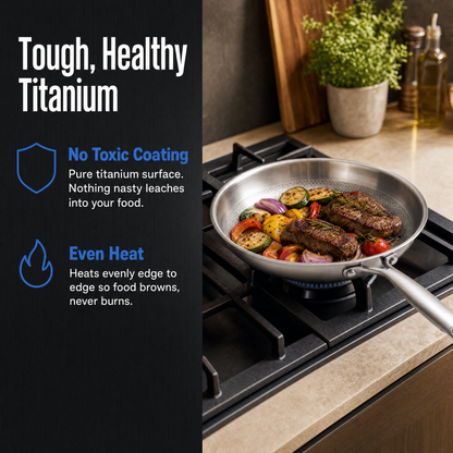 Prime Aussies Titanium Frying Pan