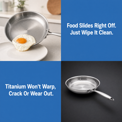 Prime Aussies Titanium Frying Pan
