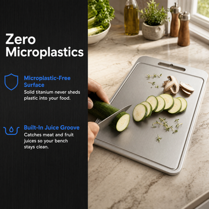 Prime Aussies Titanium Chopping Board Pro